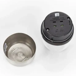 Lindby Dekorationsbelysning|Solcellelamper > LED-bordlampe Pedas, sæt med 10, grå