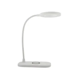 Lindby Arbejdsrum/Kontor|Bordlamper > LED-bordlampe Siona, hvid, CCT, dæmpbar, ladestation