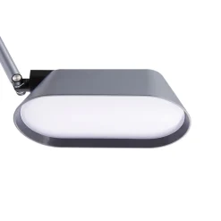 Arbejdsrum/Kontor|Bordlamper ^ Lindby LED-bordlampe Thies, grå, ABS, højde 78 cm, dæmpbar