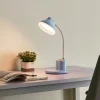 Arbejdsrum/Kontor|Bordlamper ^ Lindby LED-bordlampe Zephyra, blå, CCT, dæmpbar