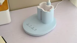 Arbejdsrum/Kontor|Bordlamper ^ Lindby LED-bordlampe Zephyra, blå, CCT, dæmpbar