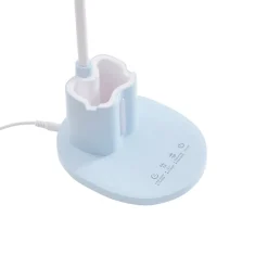 Arbejdsrum/Kontor|Bordlamper ^ Lindby LED-bordlampe Zephyra, blå, CCT, dæmpbar