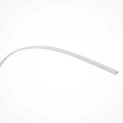 Lindby Gulvlamper > LED-buelampe Kendra, hvid, aluminium, højde 180 cm
