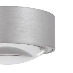 Lindby Loftlamper|Pendellamper > LED-downlight Siaka, grå, metal, Ø 5 cm, IP65