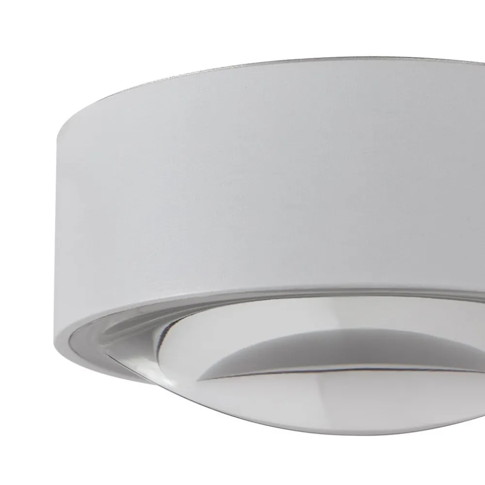 Loftlamper|Pendellamper ^ Lindby LED-downlight Siaka, hvid, metal, Ø 5 cm, IP65