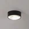 Lindby Loftlamper > LED-downlight Siaka, sort, metal, Ø 5 cm, IP65