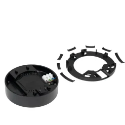 Elektroniske Materialer|Skinnesystem ^ Lindby LED-driver Lumaro, sort, Ø 13 cm, 100W