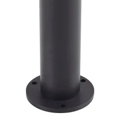 Lindby Gadebelysning > LED-gadelampe Amila, sort, aluminium, IP54