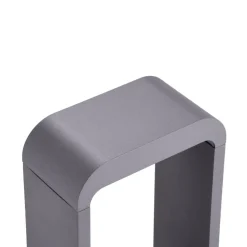 Lindby Terrassebelysning|Gadebelysning > LED-gadelampe Darko, 100 cm, grå, metal, IP54