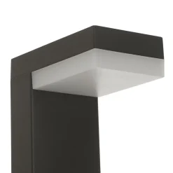 Lindby Terrassebelysning|Gadebelysning > LED-gadelampe Dionys, højde 70 cm, antracit, metal
