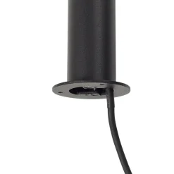 Lindby Terrassebelysning|Udendørs Spot > LED-gadelampe Luzian, højde 120 cm, sort, jordspyd