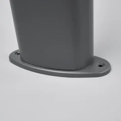 Lindby Gadebelysning Med Sensor|Gadebelysning > LED-gadelampe Marius, 80 cm, antracit, sensor