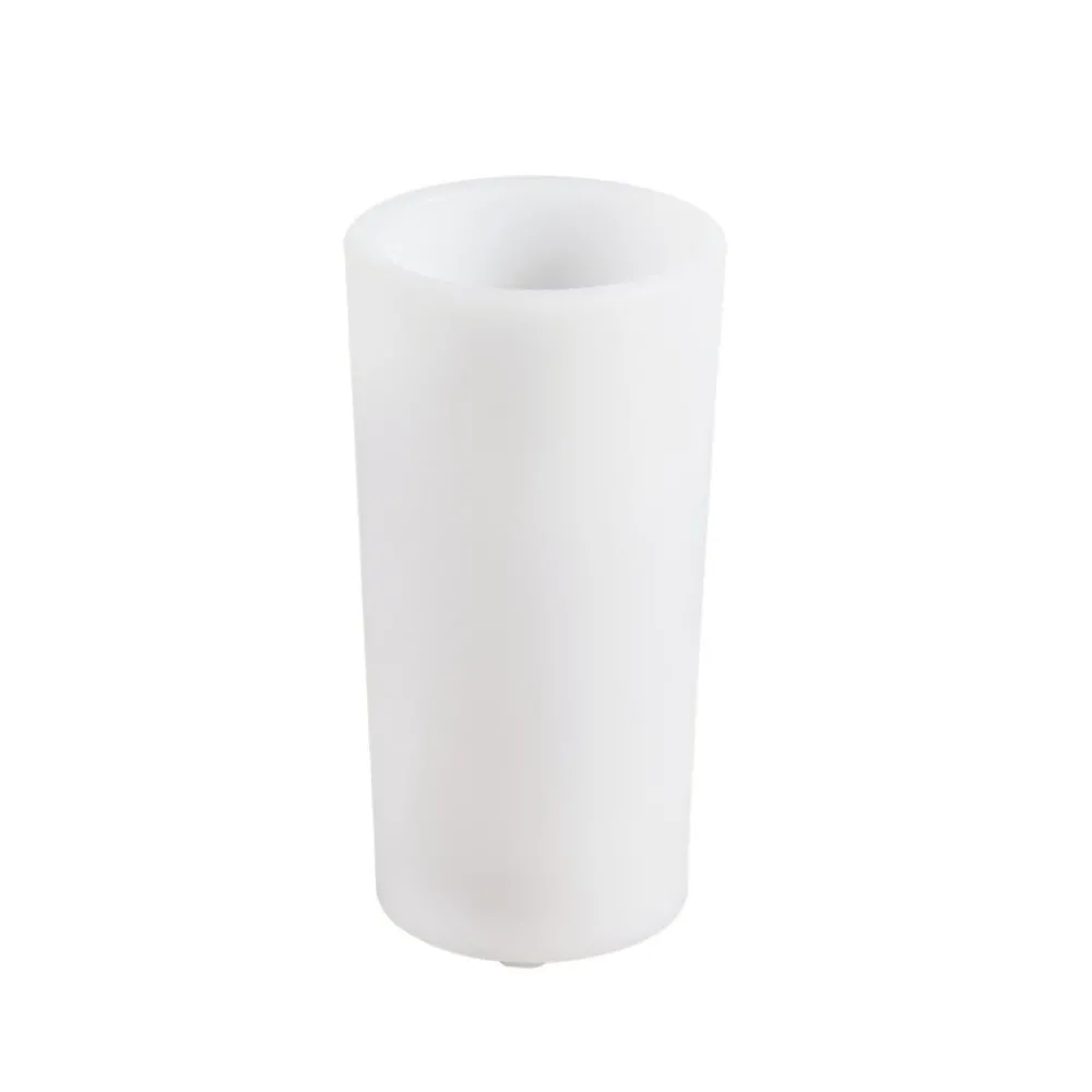 Lindby Dekorationsbelysning|Terrassebelysning > LED genopladelig blomstervase Florista, RGB, IP54, Ø 12cm, hvid