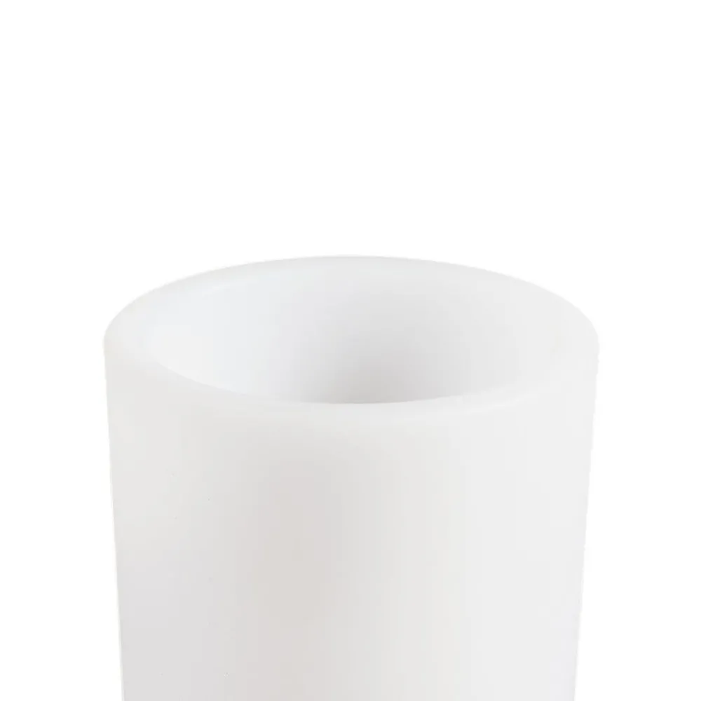 Lindby Dekorationsbelysning|Terrassebelysning > LED genopladelig blomstervase Florista, RGB, IP54, Ø 12cm, hvid
