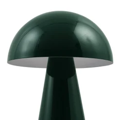 Lindby Pendellamper|Bordlamper > LED genopladelig bordlampe Nevijo, grøn, Ø20 cm, USB, dæmper