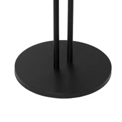 Lindby Dekorationsbelysning|Terrassebelysning > LED genopladelig bordlampe Janea TWIN, sort, metal