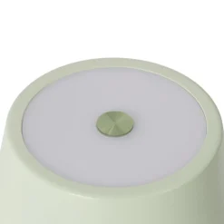 Lindby Dekorationsbelysning|Terrassebelysning > LED genopladelig bordlampe Janea TWIN, grøn, metal