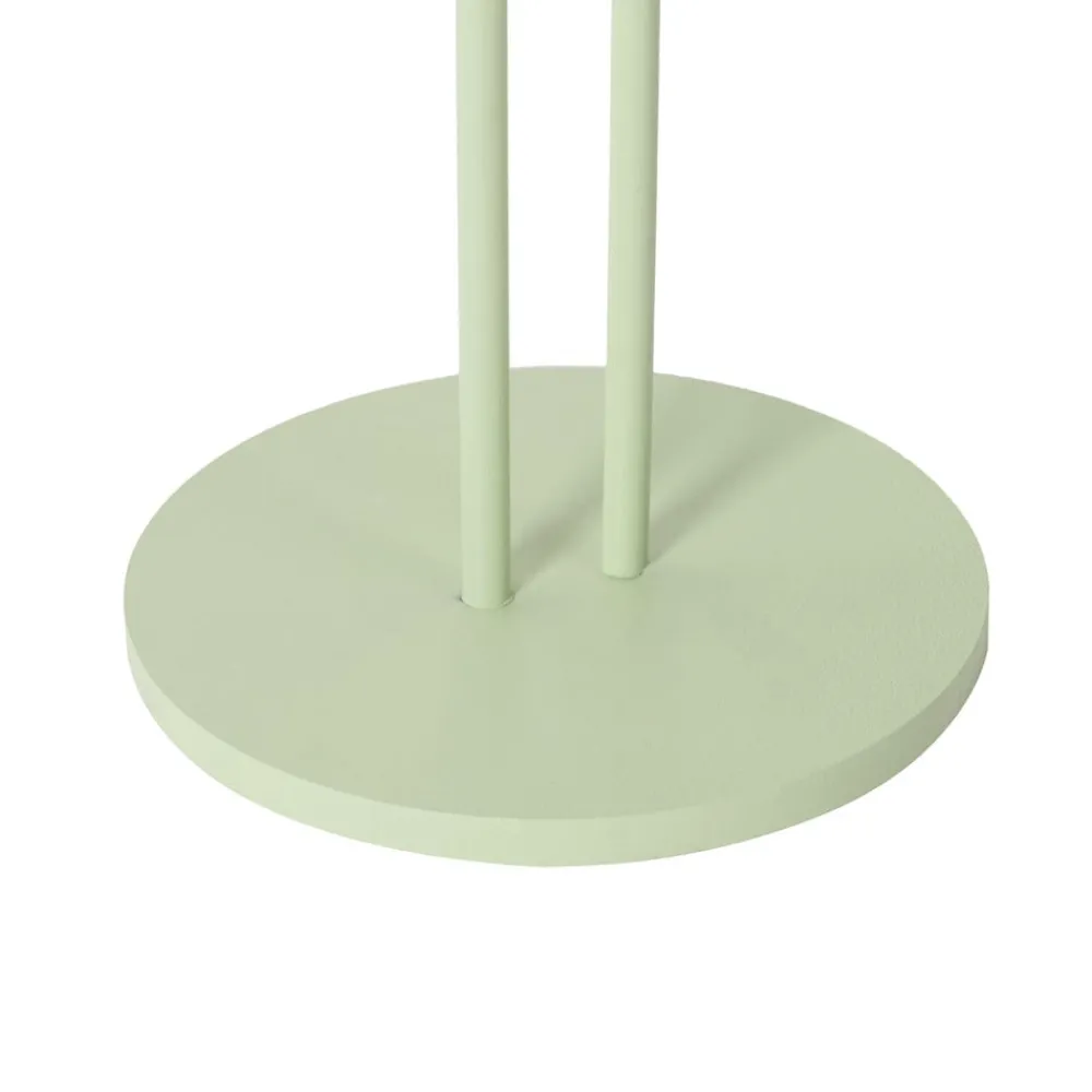 Lindby Dekorationsbelysning|Terrassebelysning > LED genopladelig bordlampe Janea TWIN, grøn, metal