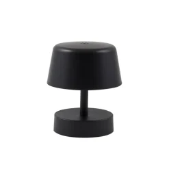 Dekorationsbelysning|Terrassebelysning ^ Lindby LED genopladelig bordlampe Nalani, 13 cm høj, IP44, dæmpbar