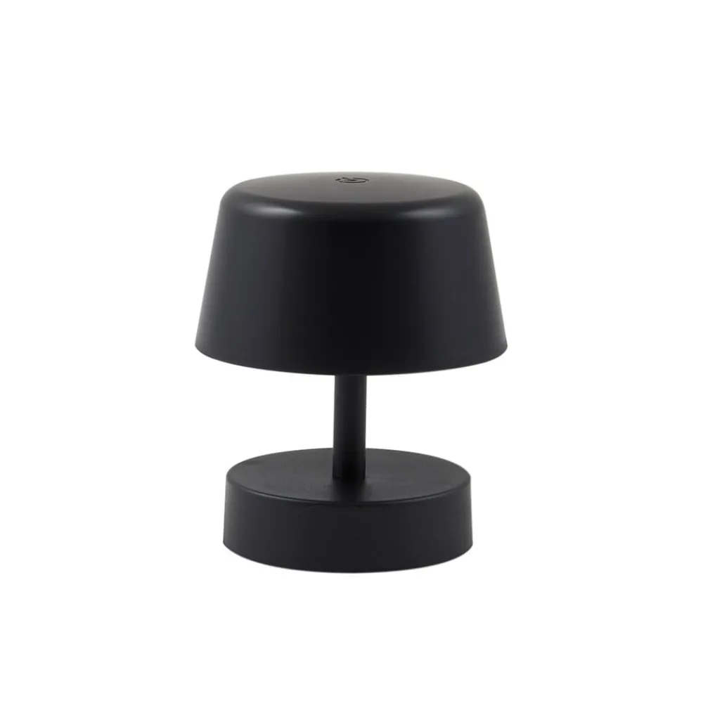 Dekorationsbelysning|Terrassebelysning ^ Lindby LED genopladelig bordlampe Nalani, 13 cm høj, IP44, dæmpbar