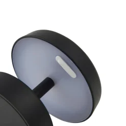 Lindby Dekorationsbelysning|Terrassebelysning > LED genopladelig bordlampe Nalani, 10 cm høj, IP44, dæmpbar