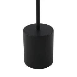 Dekorationsbelysning|Terrassebelysning ^ Lindby LED genopladelig bordlampe Ayva, sort, aluminium, IP44