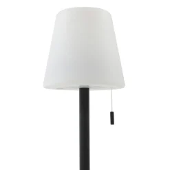 Lindby Dekorationsbelysning|Terrassebelysning > LED genopladelig lampe Azalea sort aluminium CCT højdejusterbar
