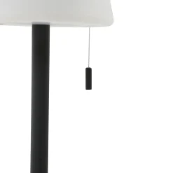 Lindby Dekorationsbelysning|Terrassebelysning > LED genopladelig lampe Azalea sort aluminium CCT højdejusterbar