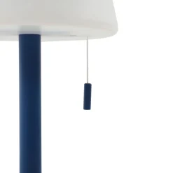 Lindby Dekorationsbelysning|Terrassebelysning > LED genopladelig lampe Azalea blå aluminium CCT højdejusterbar