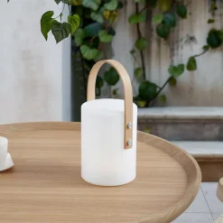 Terrassebelysning|Bordlamper ^ Lindby LED genopladelig udendørs bordlampe Juria, hvid, CCT, IP44