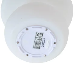 Dekorationsbelysning|Terrassebelysning ^ Lindby LED genopladelig udendørs bordlampe Vernate, RGBW, hvid, dæmpbar