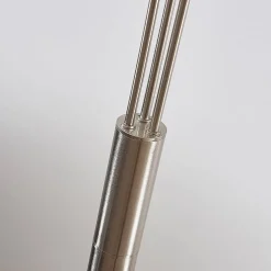 Lindby Pendellamper|Gulvlamper > LED-gulvlampe Anea, 168 cm, 3 lyskilder, nikkelfarvet