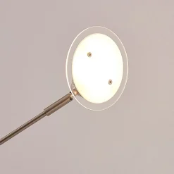Lindby Pendellamper|Gulvlamper > LED-gulvlampe Anea, 168 cm, 3 lyskilder, nikkelfarvet