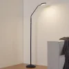Lindby Gulvlamper|Gulvlamper > LED-gulvlampe Elvyn, sort, justerbar