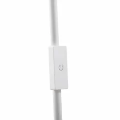Lindby Arbejdsrum/Kontor|Gulvlamper > LED-gulvlampe Maori, hvid, metal, CCT, dæmpbar