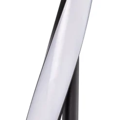 Lindby Gang|Gulvlamper > LED-gulvlampe Munja, sort, metal, dæmpbar