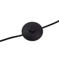 Lindby Gulvlamper|Gulvlamper > LED-gulvlampe Norvind, sort, metal, 1 lyskilde