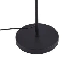 Lindby Gulvlamper|Gulvlamper > LED-gulvlampe Norvind, sort, metal, 1 lyskilde