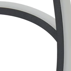 Lindby Gang|Gulvlamper > LED-gulvlampe Pajaro, 130 cm, sort, CCT, dæmpbar