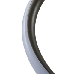 Pendellamper|Gulvlamper ^ Lindby LED-gulvlampe Spiraali, grå, træ, højde 133 cm