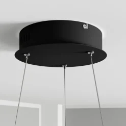 Lindby Gang|Pendellamper > LED-hængelampe Davian, messingfarvet, 49 cm, dæmpbar