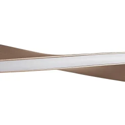 Lindby Pendellamper > LED-hængelampe Jaren, sort/brun, 100 cm, CCT
