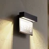 Lindby Terrassebelysning|Væglamper > LED-husnummerlampe Antal, antracit, aluminium