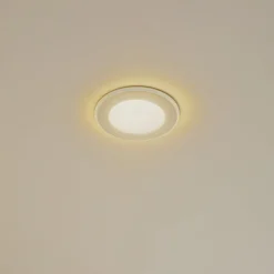 Lindby Indbygningsspots|Spotlights > LED indbygningslampe Toka, 6,5 W, hvid, plast, CCT