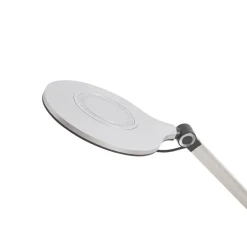 Lindby Arbejdsrum/Kontor|Bordlamper > LED-klemmelampe Nyxaris, sølv, metal, CCT, 52 cm