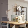 Lindby Arbejdsrum/Kontor|Bordlamper > LED-klemmelampe Undra, hvid, metal, justerbar