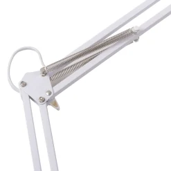 Lindby Arbejdsrum/Kontor|Bordlamper > LED-klemmelampe Undra, hvid, metal, justerbar