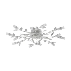 Lindby Gang|Loftlamper > LED-loftlampe Bolonia, bronze/hvid, Ø 80 cm