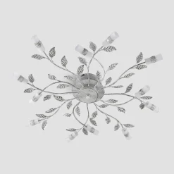Lindby Gang|Loftlamper > LED-loftlampe Bolonia, bronze/hvid, Ø 80 cm