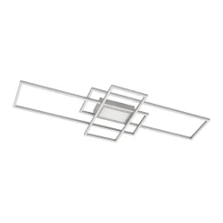 Lindby Loftlamper|Loftlamper > LED-loftlampe Caitlin, nikkel, metal, 105 cm